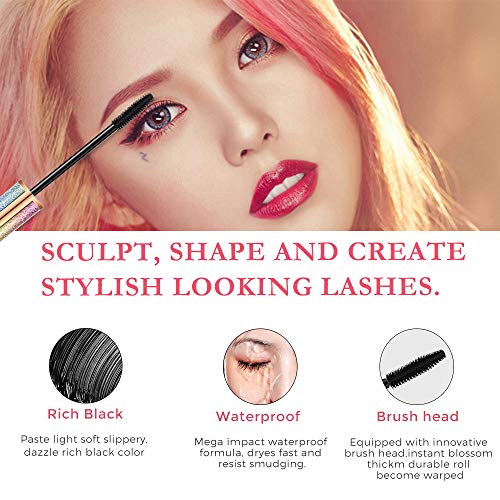 4D Silk Fiber Lash Mascara - Waterproof & Long-Lasting