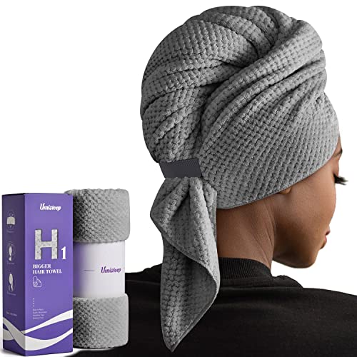 Umisleep Microfiber Hair Towel Wrap 40x30 Quick Dry