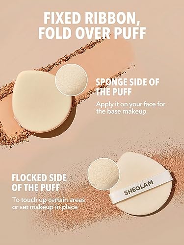 SHEGLAM Skin-Focus Full Coverage Powder Foundation - Chestnut