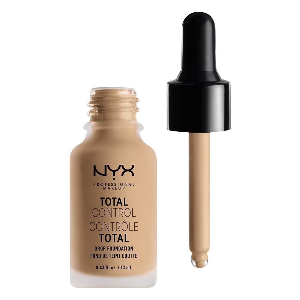 NYX PROFESSIONAL MAKEUP Total Control Drop Foundation - Nude, Light With Golden Undertones