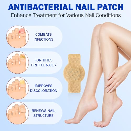 Toenail Repair Patches - 21 PCS Overnight Nail Treatment