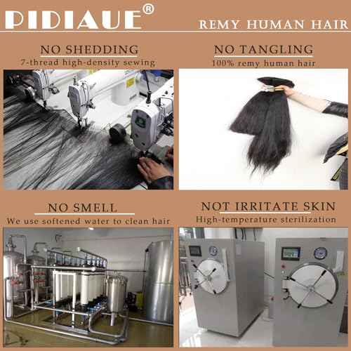 Single Bundle Human Hair Yaki Straight Bundles 24 inch Kinky Straight Brazilian Remy Hair Weave Real Unprocessed Virgin Hair 1 Bundle Extensions Natural Color