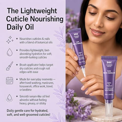 Cuticle Oil Pen - Hydrating Nail Moisturizer with Jojoba & Vitamin E