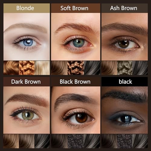 Soleira Waterproof Eyebrow Pen with Microblading 4-Tip & Brush