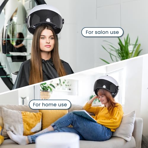 Professional Hooded Hair Dryer with Stand & Wheels