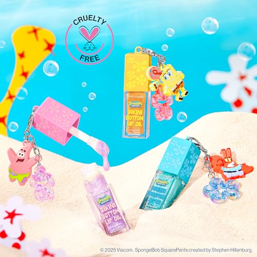 Wet n Wild SpongeBob Cooling Lip Oil - Thar She Blows (Pack of 2)