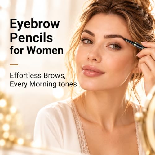 Soleira 2-in-1 Dark Brown Microblading Eyebrow Pen with Brush – 4-tip Micro Pencil