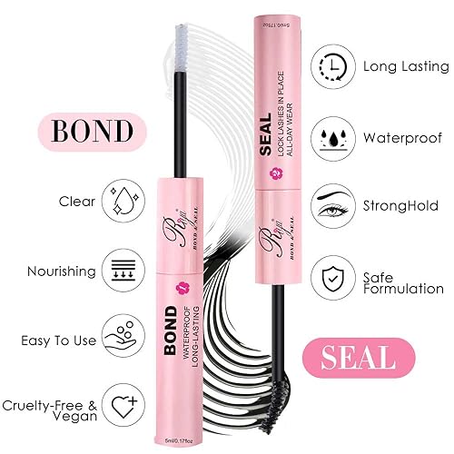 Riya Lash Clusters Kit 144Pcs with Bond & Seal Glue