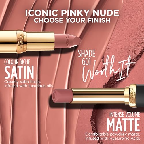 L'Oreal Paris Colour Riche Satin Lipstick - Moisturizing Formula