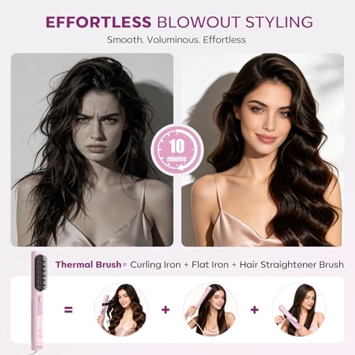 HarrFlow 3-in-1 Hair Styler with Negative Ions & Cool Air