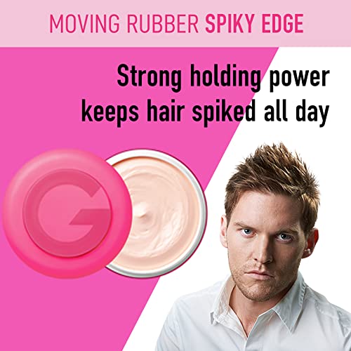 Gatsby Moving Rubber Spiky Edge Hair Wax - 80g