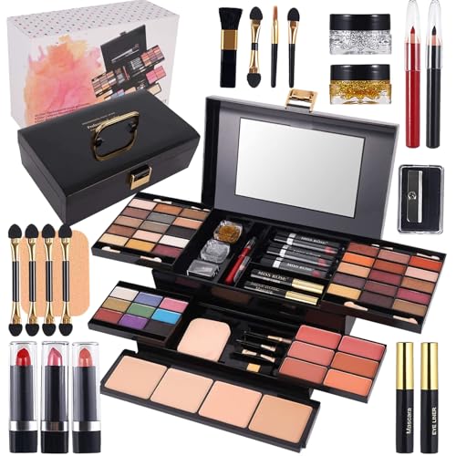 Coliusa 58-Color Professional Makeup Palette Kit for Women