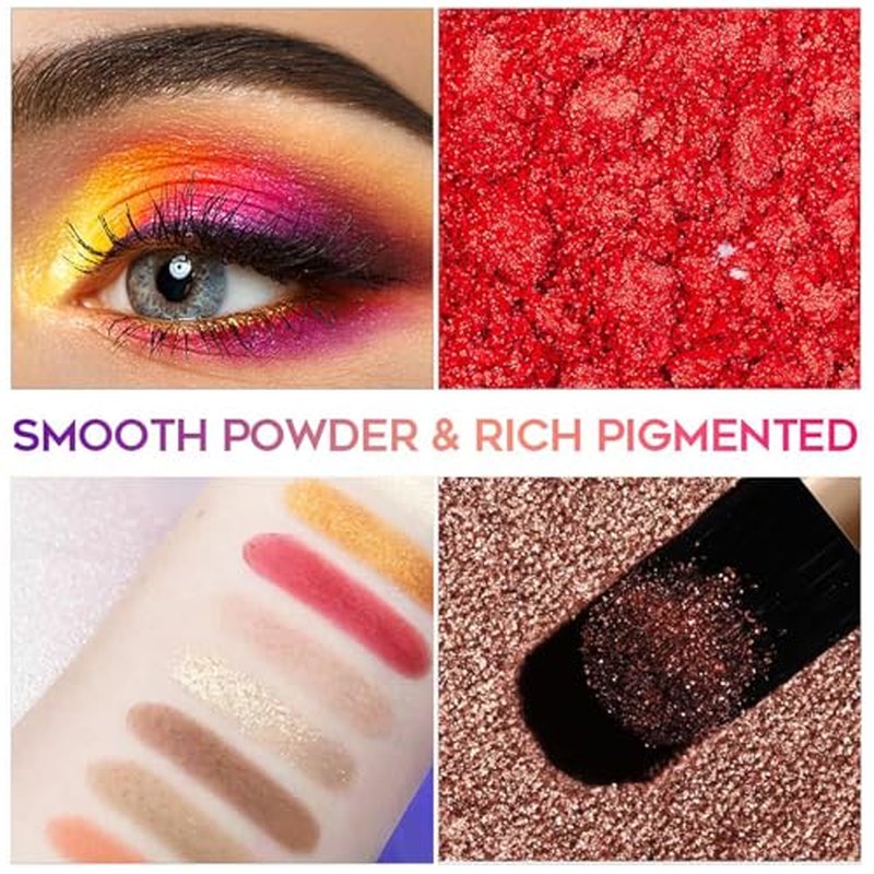 40 Colors Rainbow Eyeshadow Palette by BONNIE CHOICE