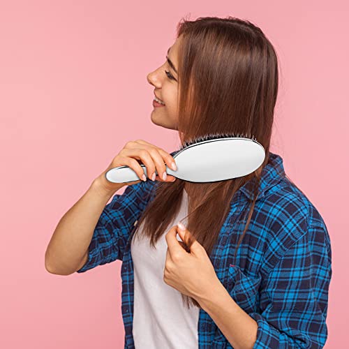 Sibba Anti-Static Paddle Hair Brush with Boar Bristles