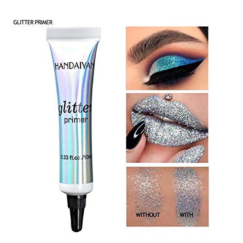 Waterproof Eyeshadow Primer Glitter Glue - 24 Hour Long Lasting (2 Pack)
