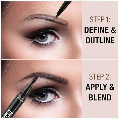 Absolute New York 2-in-1 Brow Perfecter Eyebrow Pencil & Pomade