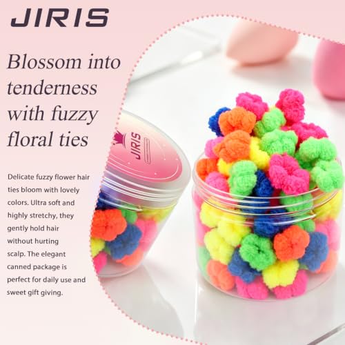 Baby Hair Ties 100PCS - Soft Cotton Elastic Bands for Fine Hair