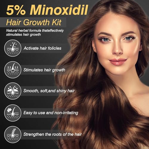 5% Minoxidil Hair Growth Serum for Men & Women