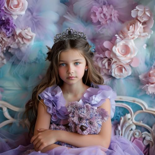Crystal Rhinestone Tiara Crown for Women