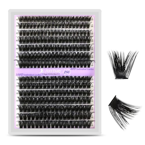 Lash Clusters 10-18mm Volume Eyelash Extensions Kit 280pcs