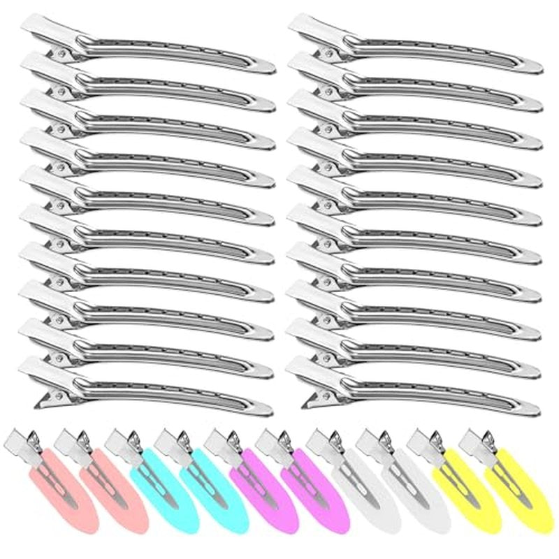 30PCS Heavy Duty Metal Alligator Hair Clips for Women