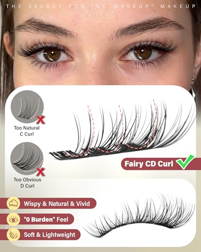 Short Lash Clusters 10-12-14MM Natural Eyelash Extensions
