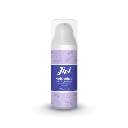 Face Moisturizer with SPF 12 Sun Protection (Lavender) | Reduces Redness & Prevents Sun Damage | 100% Natural with Organic Ingredients | Made for Sensitive & Oily Skin | 1.7 fl. oz.