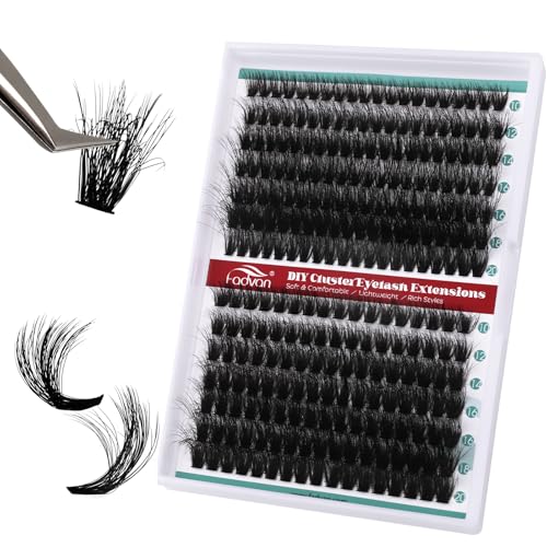 FADVAN 80D Lash Clusters 238PCS - DIY Eyelash Extensions