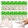 Moisturizing Hand & Foot Masks for Dry Cracked Skin - 12 Pack Set