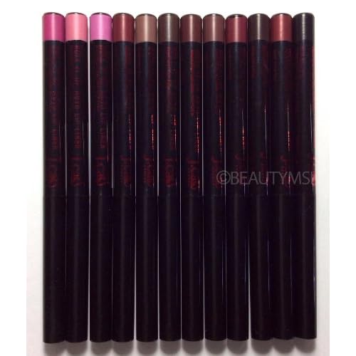 J.cat Beauty Roll It up Auto Lip Pencil Liner All 12 Colors