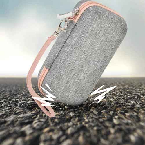 ALKOO Case for Risina Women's Bikini Trimmer & Electric Razors- Travel Holder for Pubic Hair Trimmer, Lady Shaver, Intimate Grooming Tools & Accessories, Storage- Blue (Box Only)