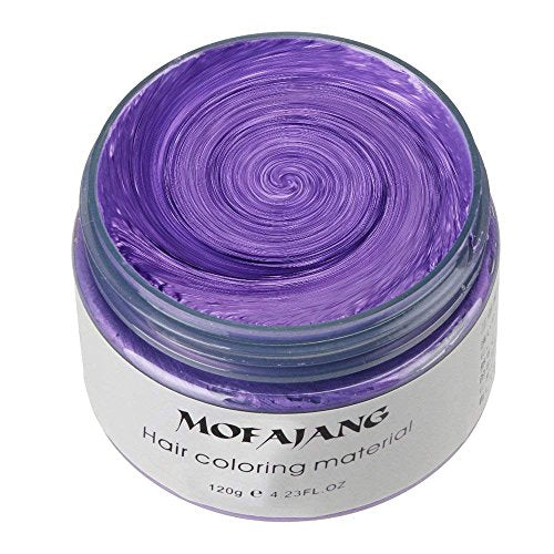 Mofajang Purple Hair Wax Dye Styling Cream