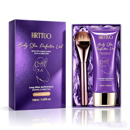 Waterproof Body Concealer with Brush - Full Coverage Leg Makeup