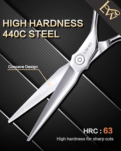 Professional Hair Shears 6.5" - Japanese 440C Steel