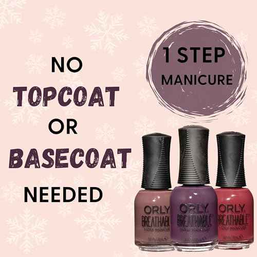 Orly Breathable Nail Polish Loose Threads Collection | Dusty shades for Fall and Winter (Now or Boucl?-ter, 0.6 fl oz)