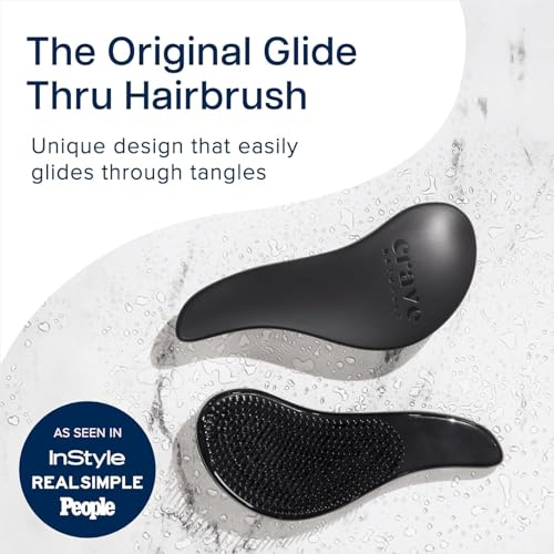 Crave Naturals Biggie Detangling Hair Brush for All Hair Types, Kids & Adults
