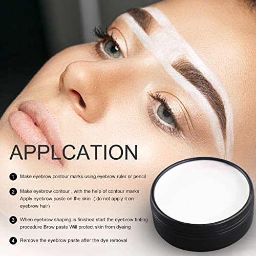 Eyebrow Mapping Kit for Microblading - String, Paste, Brushes & Stencils