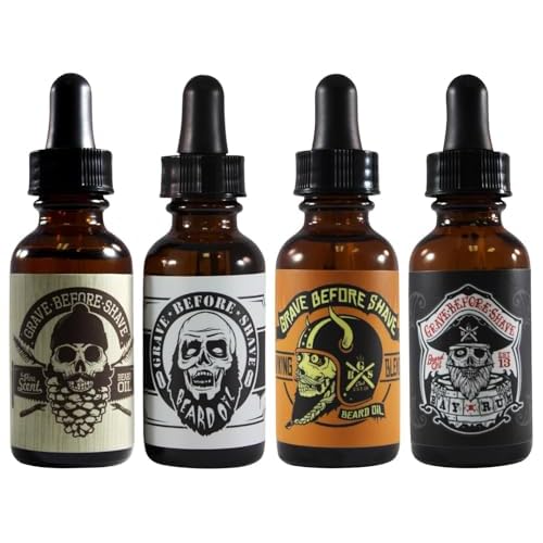 Grave Before Shave¢â Beard Oil 4 Pack
