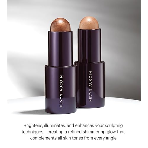Kevyn Aucoin The Lighting Stick: Makeup complexion enhancer. Reflects light, brightens angles. Made in Italy.