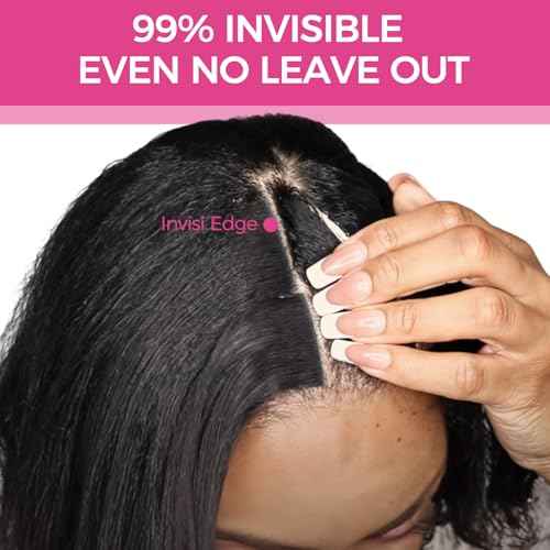 Lashey Invisi Edge Tape in Hair Extensions Human Hair, Natural Black 16 inch 50g 20pcs Body Wave Injected Tape in Hair Extensions Invisible Real Virgin Human Hair For Women