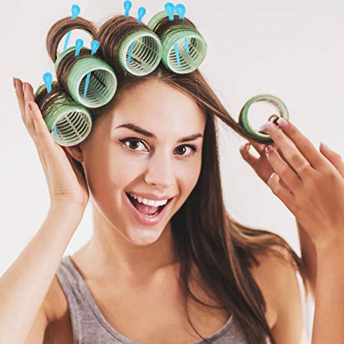 WILLBOND 180-Piece Plastic Hair Roller Picks for Styling