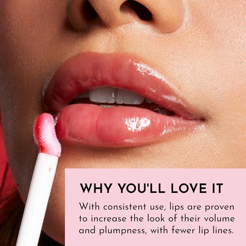 Lawless Women's Forget The Filler Lip Plumper Line Gloss - Queen Size, Cherry Vanilla, 0.19 Ounce (Pack of 1)