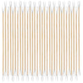 6 Inch Double-Ended Cotton Swabs with Bamboo Sticks (400/200 ct)