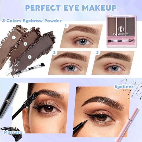 Color Nymph Teen Makeup Kit with Travel Bag - All In One