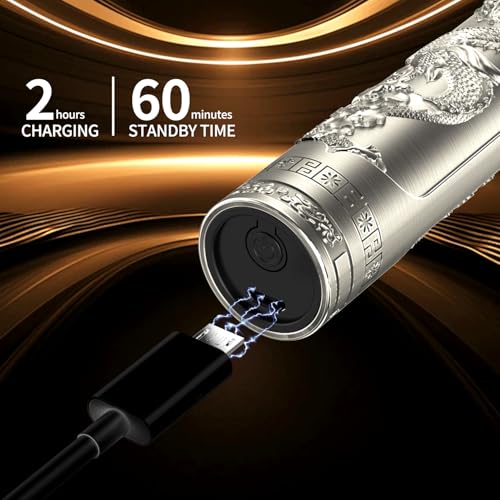 Beard Trimmer for Men-Hair Clippers for Men-Cordless Rechargeable Hair Clipper and Trimmer-Beard Shaver Barbershop (Bronze)