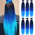 Liang Dian 22-Inch Pre-Stretched Braiding Hair - 6 Packs