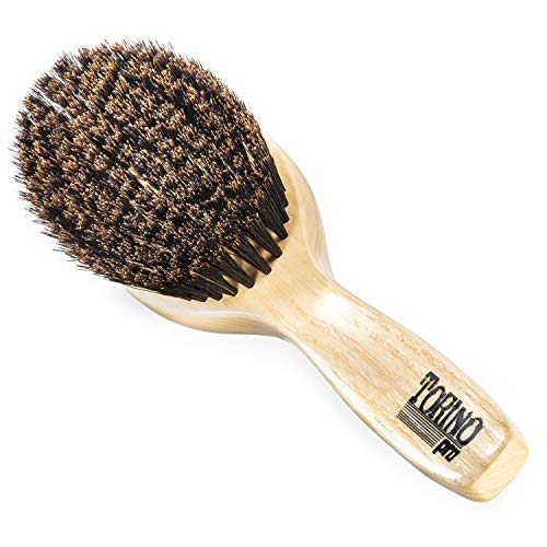 Torino Pro Wave #1190 - - Soft Oval Palm/Military with Long Handle 360 Waves