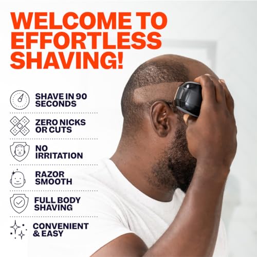 Freebird FlexSeries Electric Head & Body Shaver - Cordless Waterproof