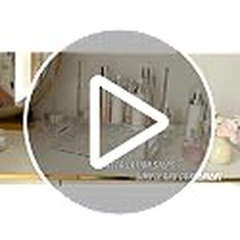 2-Tier Bathroom Counter Organizer - Clear Makeup & Skincare Storage