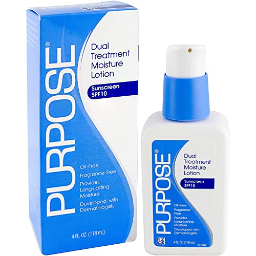 PURPOSE Dual Treatment Moisturizer, SPF 10 4 oz (Pack of 2)